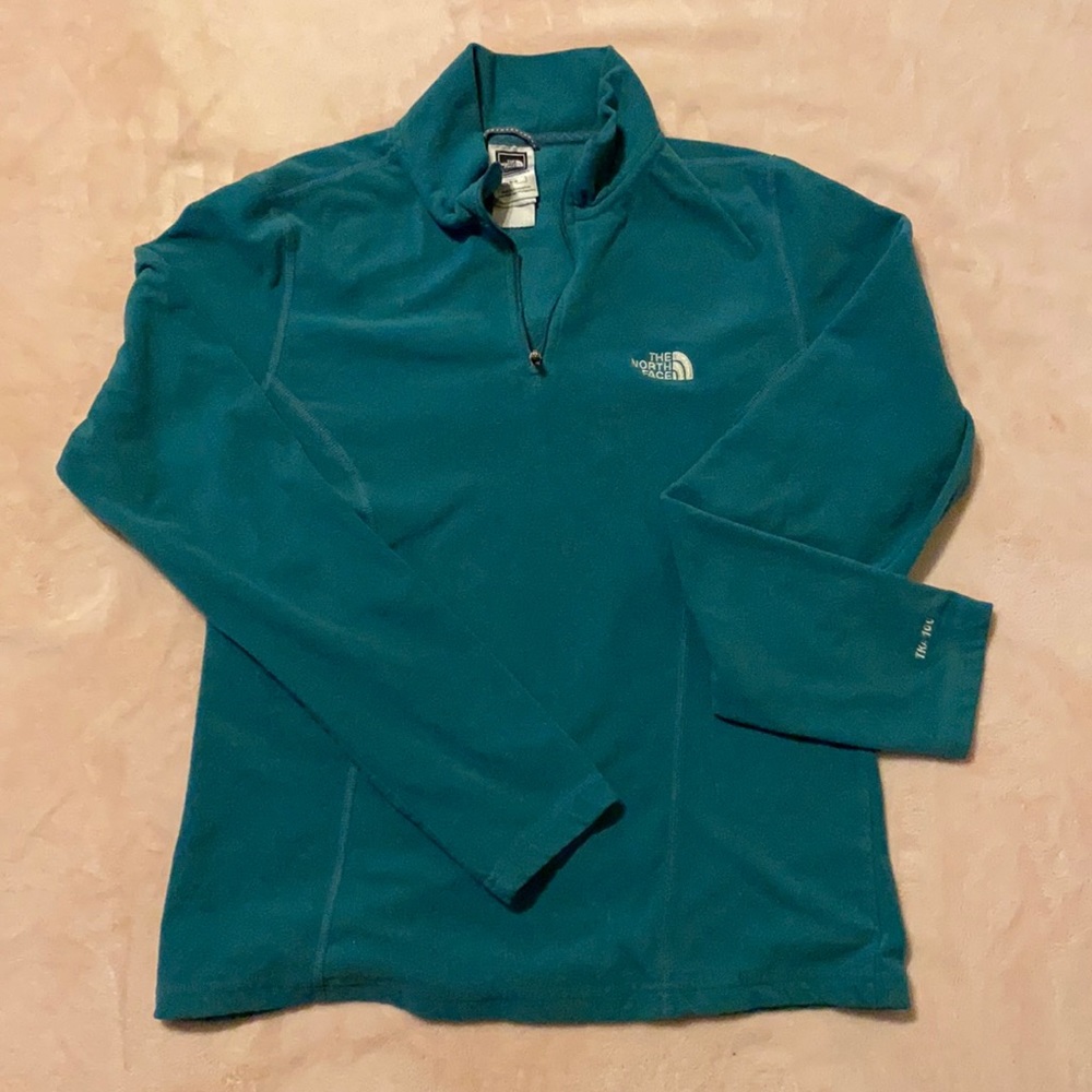 North Face Quarter-Zip Fleece Pull-over TKA-100